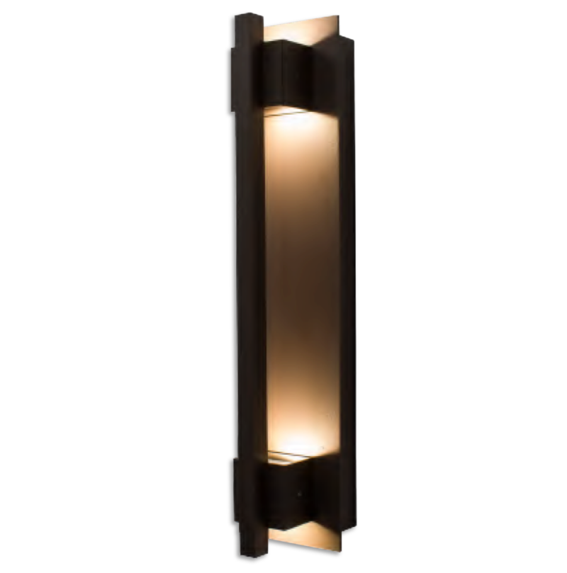 CREST WALL SCONCE COVER, GRASP TYPE, BRONZE FINISH