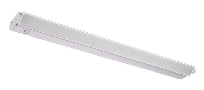 16W 16" LED UNDER CABINET LIGHTING MCT 120V WHITE FINISH